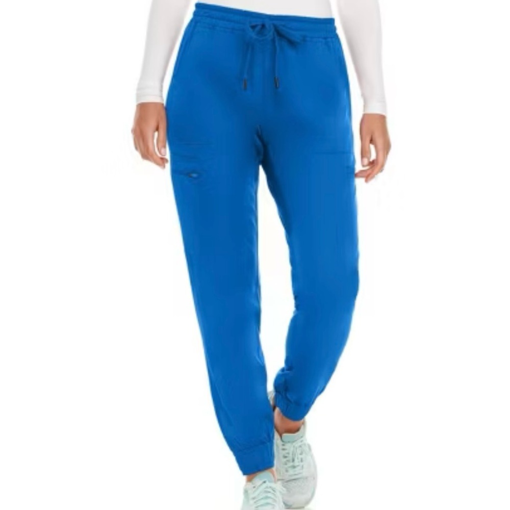 Blue Jogger Scrubs Pants